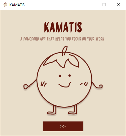 Kamatis | A Pomodoro Timer App